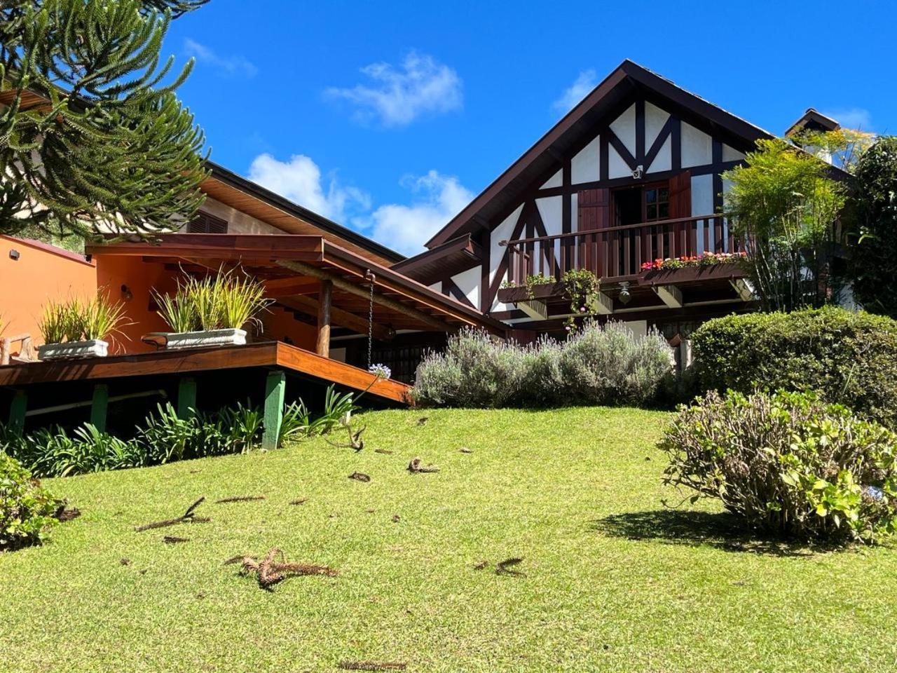 Villa Linda Casa! Aconchegante e com ótima localização à Campos do Jordão Extérieur photo