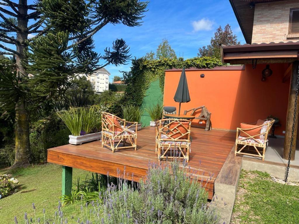 Villa Linda Casa! Aconchegante e com ótima localização à Campos do Jordão Extérieur photo